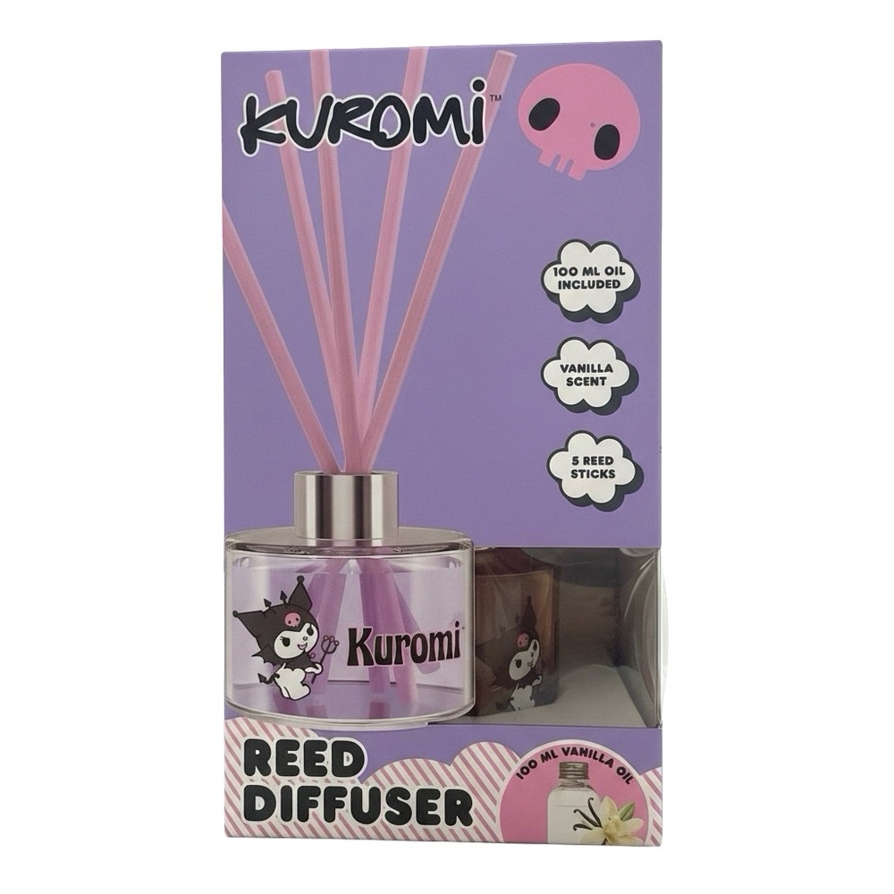 Kuromi Reed Diffuser with Vanilla Scent